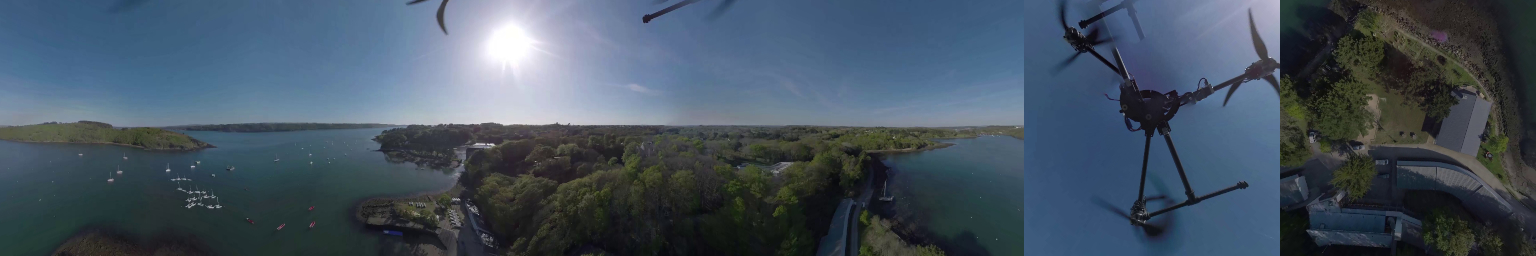 Survolez Moulin Mer en drone